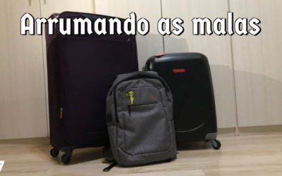 Arrumando as malas – o que levar numa viagem