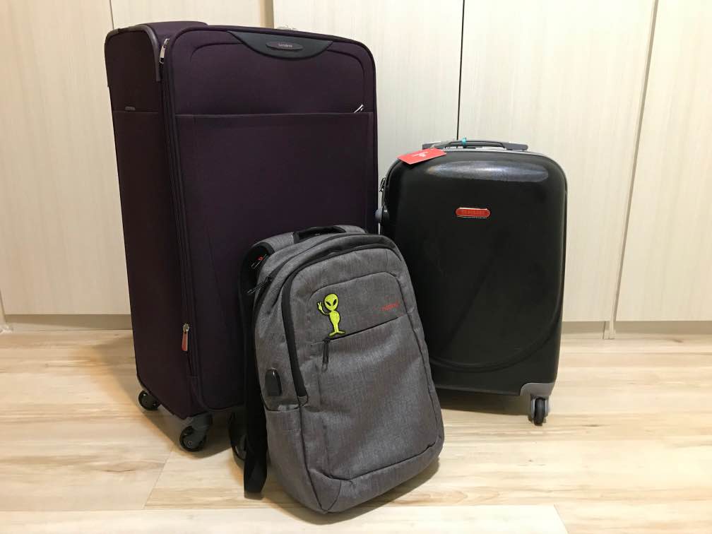 Organizando as malas - apostando na bagagem de mão