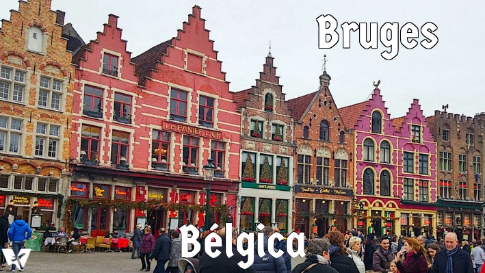 Passeando por Bruges: um cartão postal em tamanho real