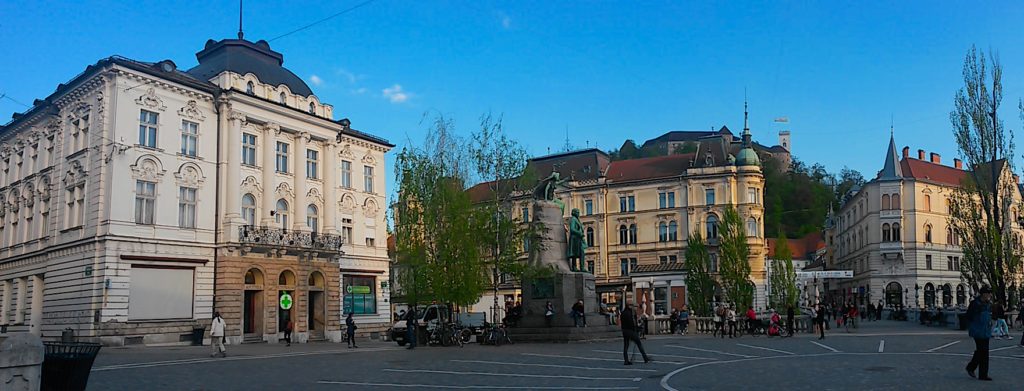 Praça, Turismo em Liubliana