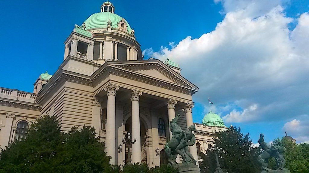 Assembleia Nacional da Sérvia, Belgrado