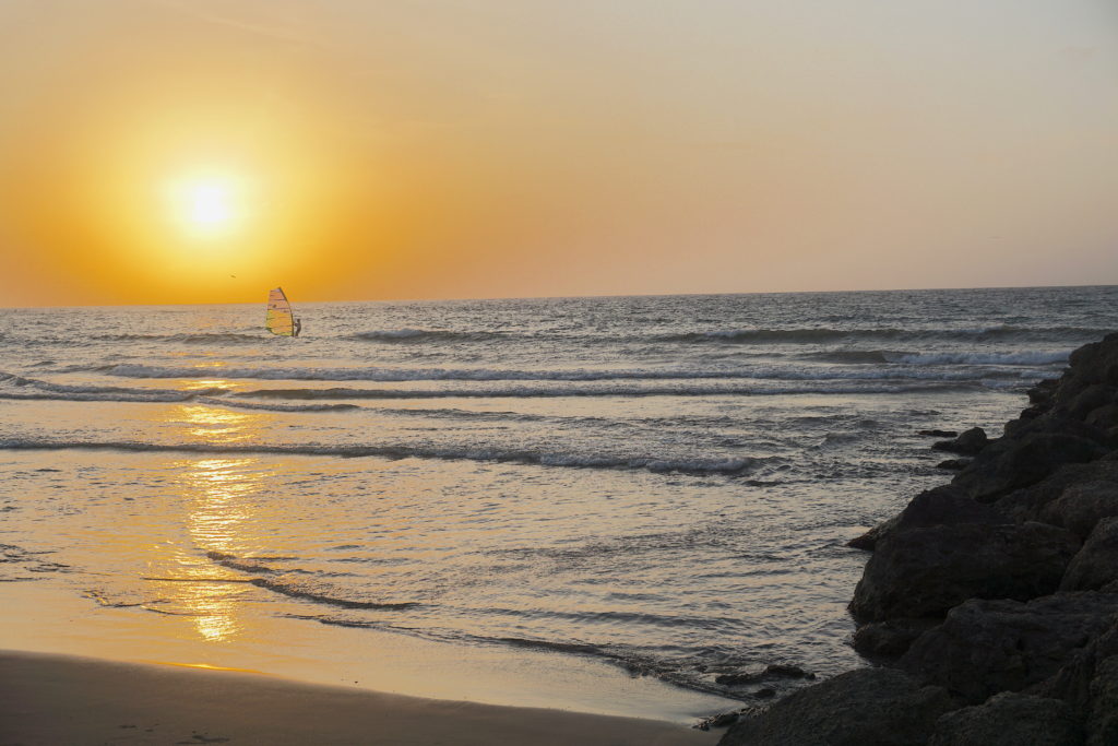 Praia em Cartagena de Indias