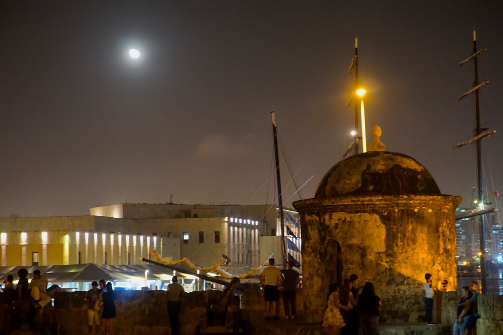 Vida noturna em Cartagena de Indias