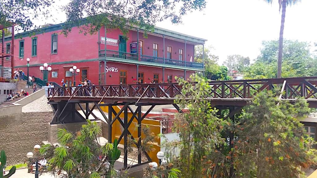 Puente de los Suspiros em Barranco, Lima