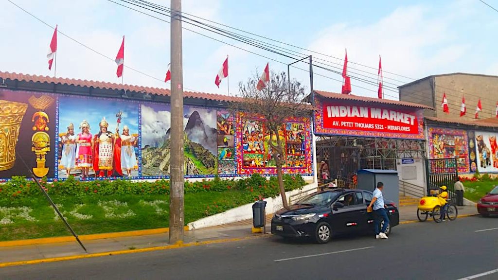 Indian Market, Lima, Peru