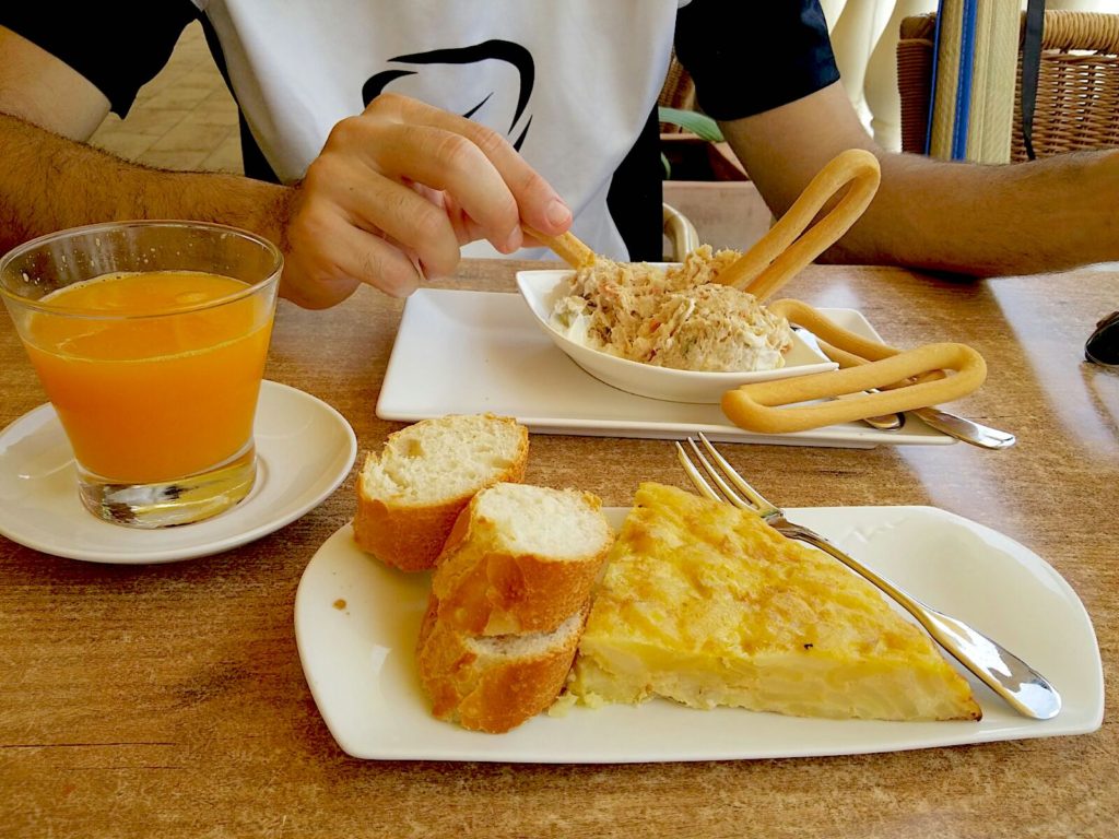 Marinera, comida murciana