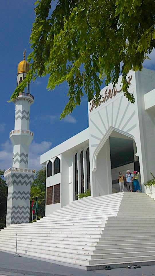 Mesquita em Malé, Maldivas