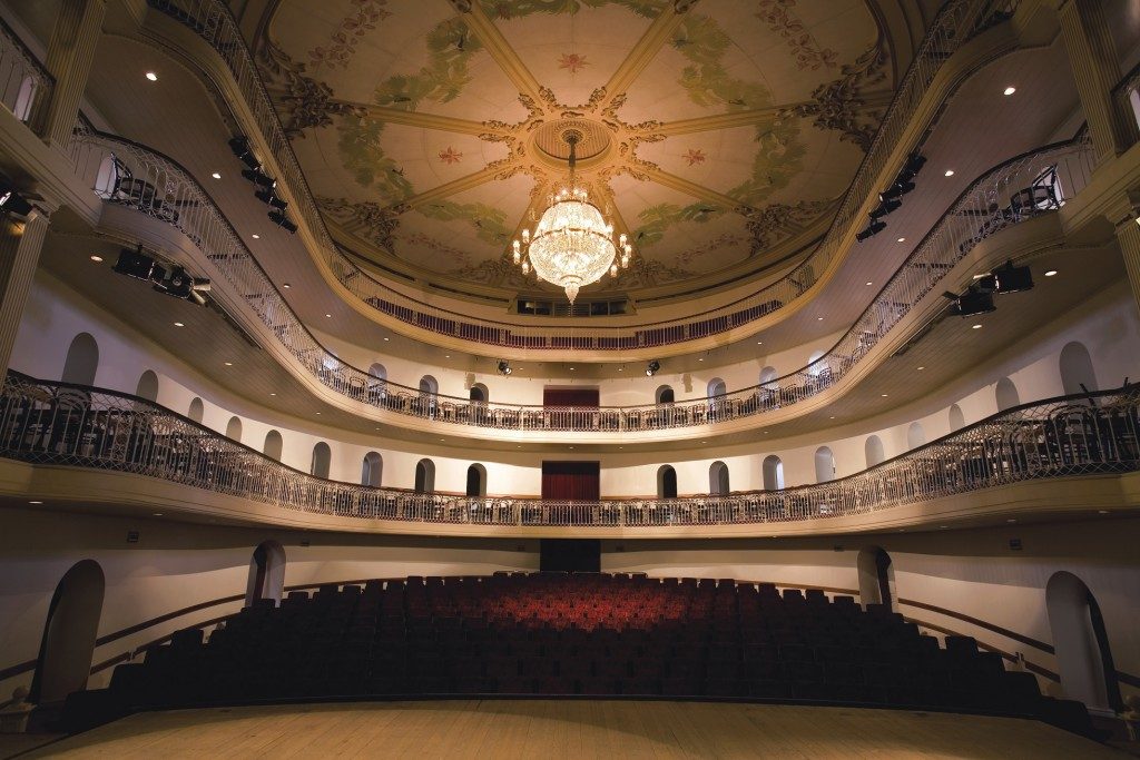 Interior do Theatro São Pedro