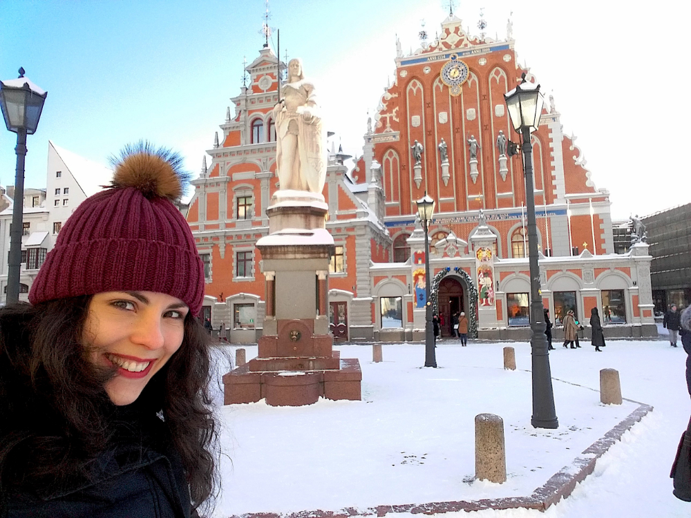 Town Hall Square em Riga, Letônia