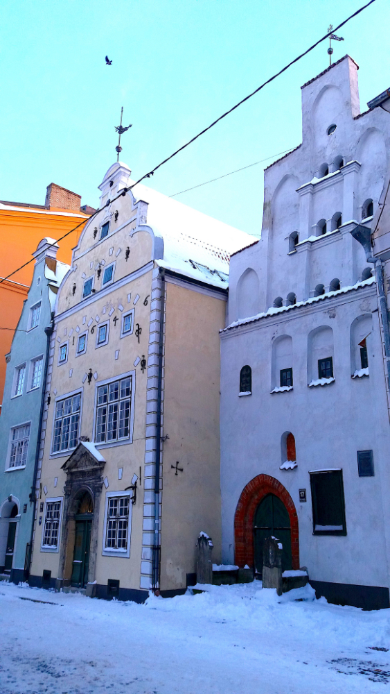 Os Três Irmãos: as casas mais antigas de Riga