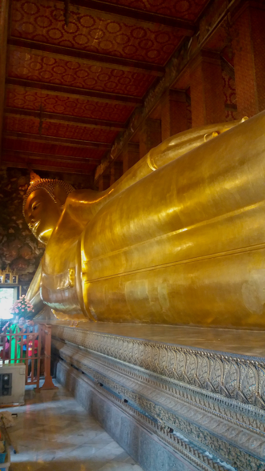 O Buddha deitado, Wat Pho, Bangkok