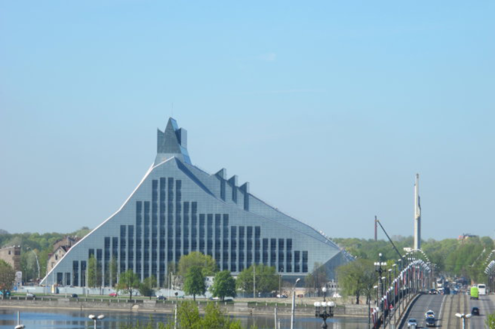 Biblioteca Nacional da Letônia (Foto: Live Riga)