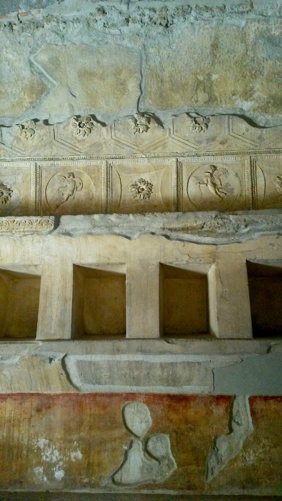 Banhos termais em Pompeia