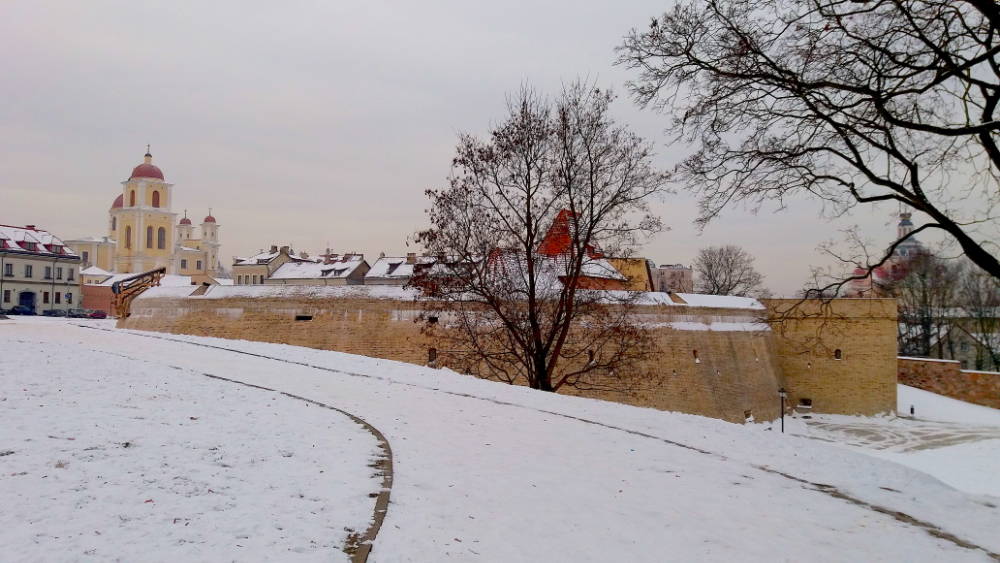 Bastião de Vilnius, construído para proteger a cidade no séc. XVII