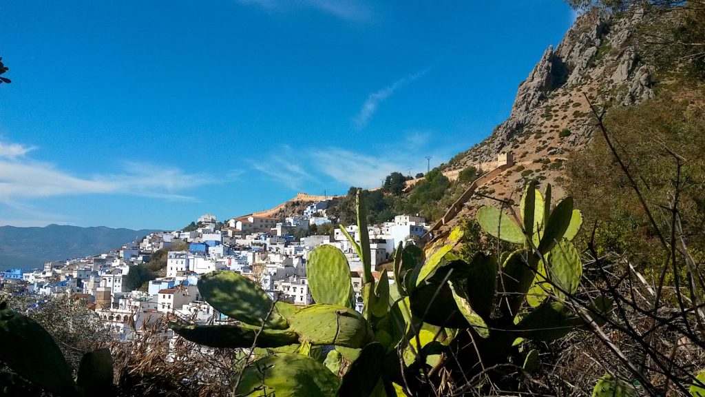 Chefchaouen vista de longe