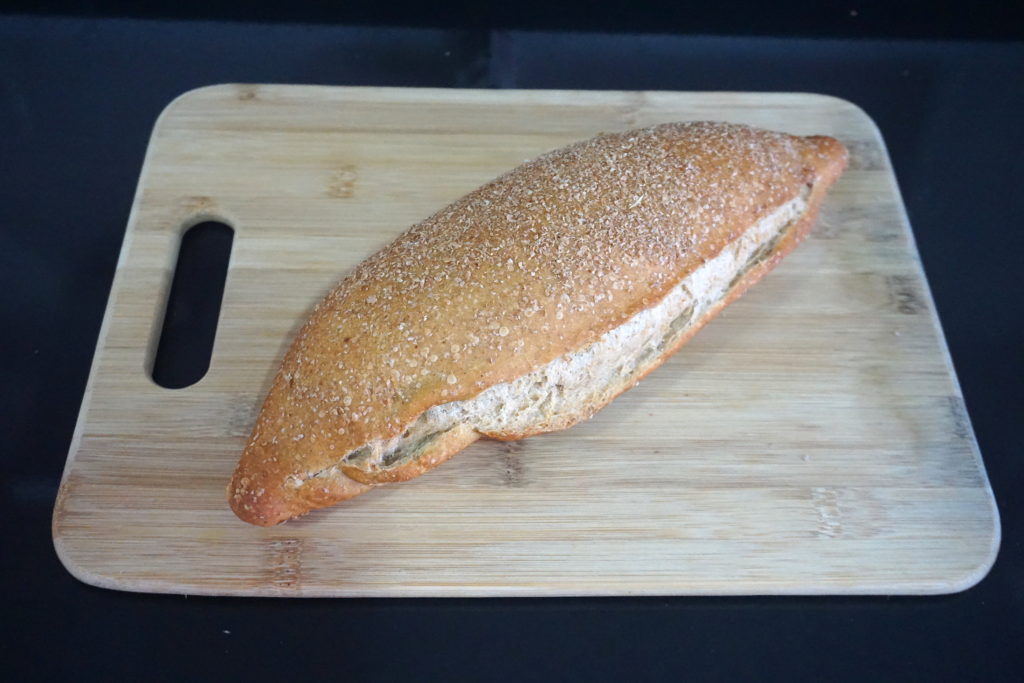 Pão ciabatta ou baguette