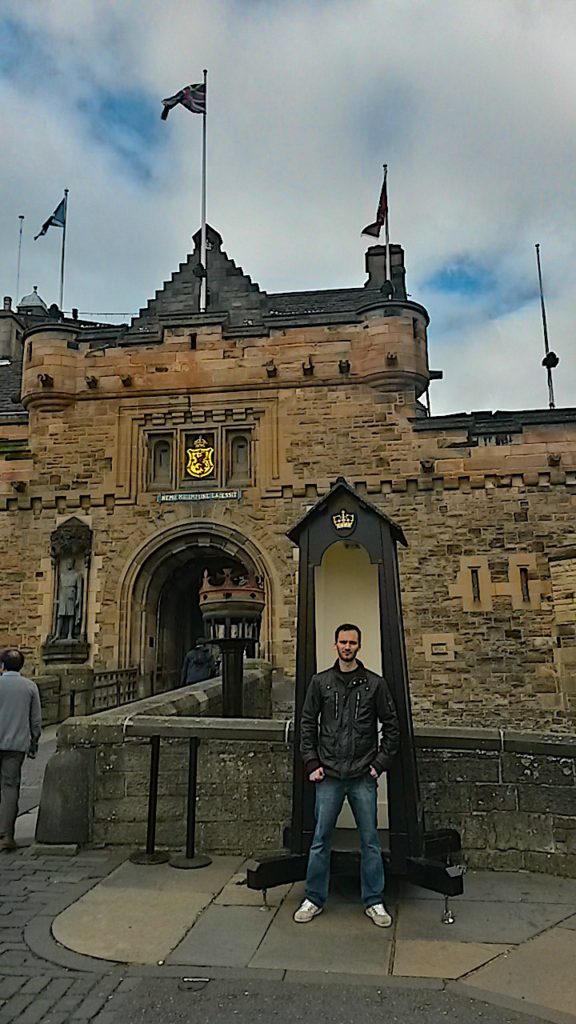 Entrada do Castelo de Edimburgo