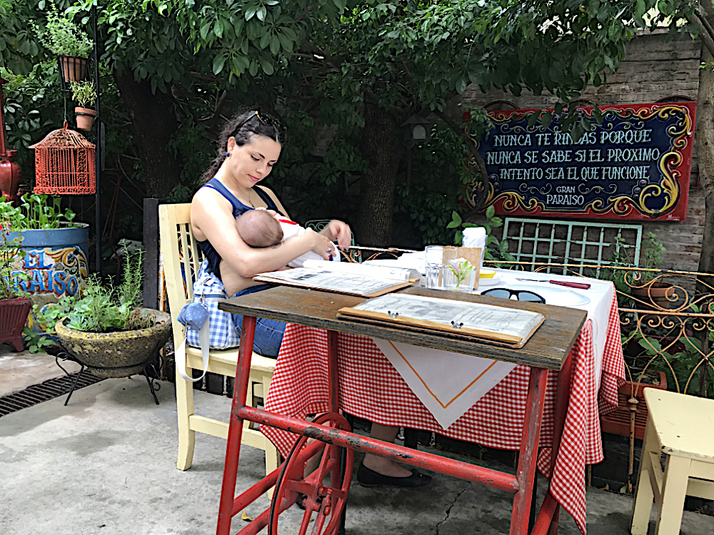 Hora do almoço em Buenos Aires, Argentina