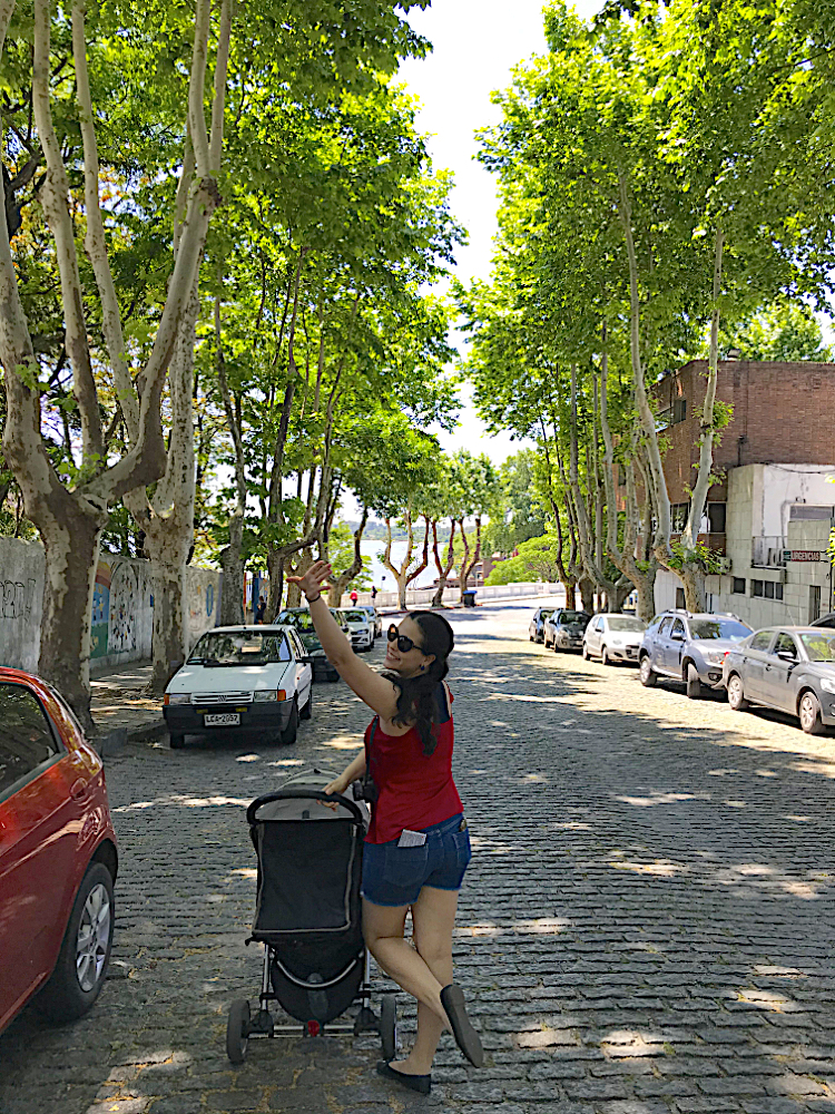 Em Colonia del Sacramento, Uruguai