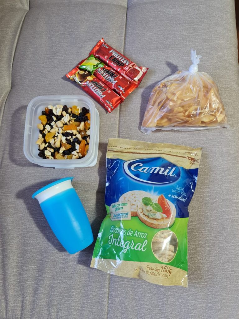 Lanchinhos para a viagem